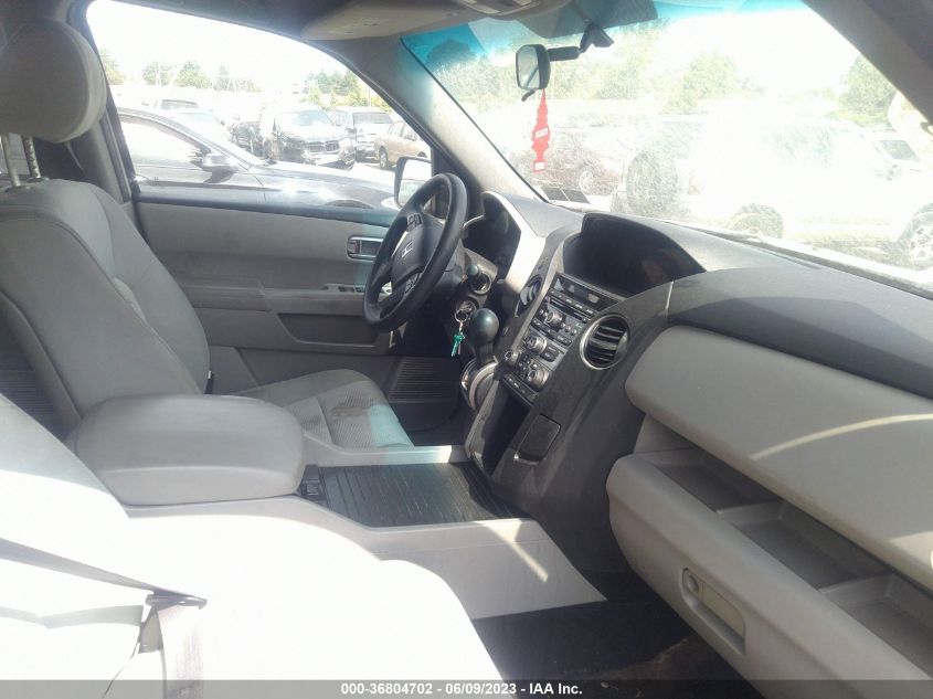 2013 HONDA PILOT LX - 5FNYF4H22DB045656