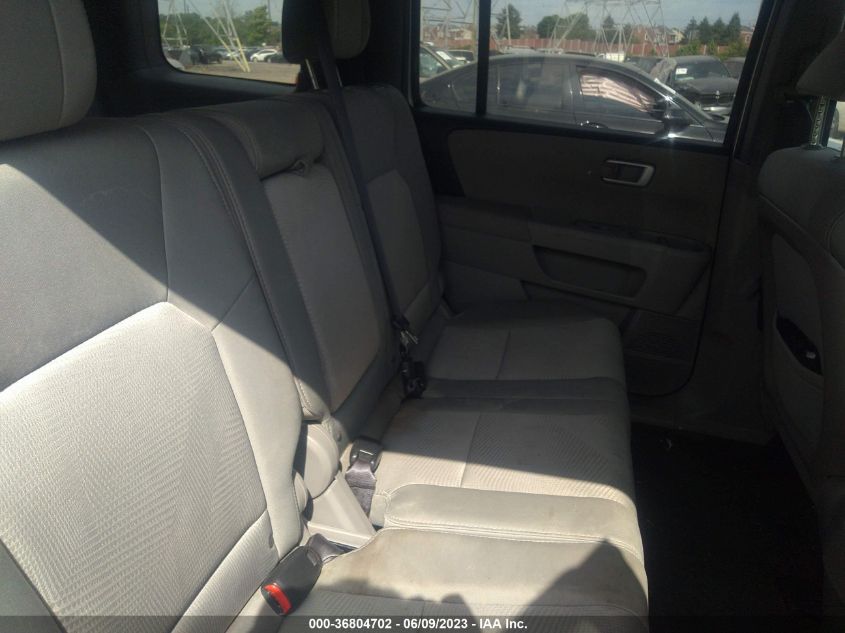 2013 HONDA PILOT LX - 5FNYF4H22DB045656