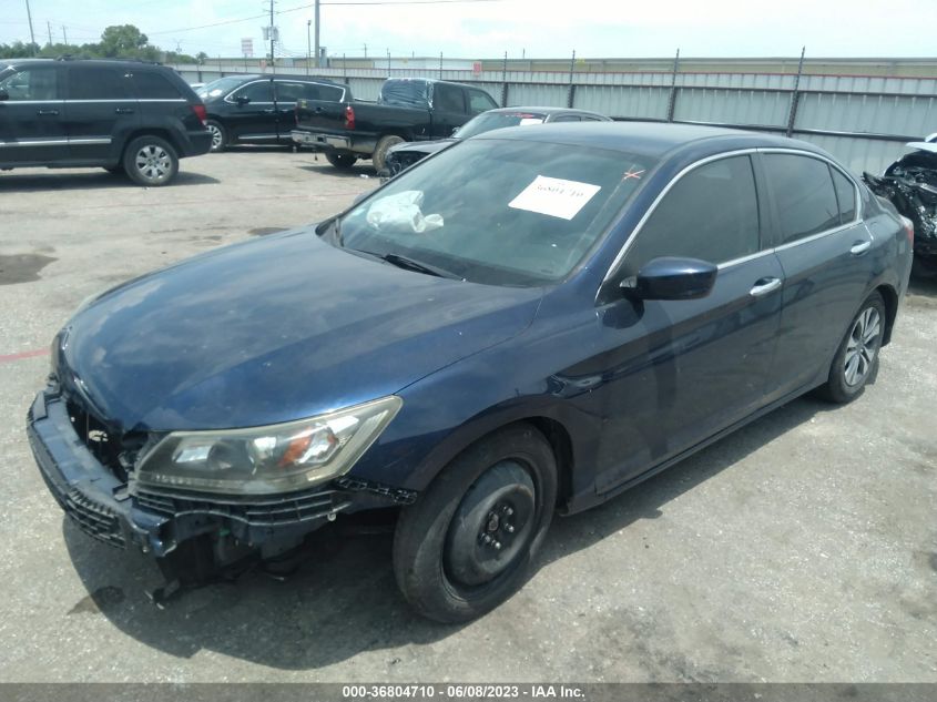 2013 HONDA ACCORD LX - 01HGCR2F3XDA18220