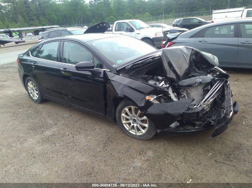 2017 FORD FUSION S - 3FA6P0G71HR163492