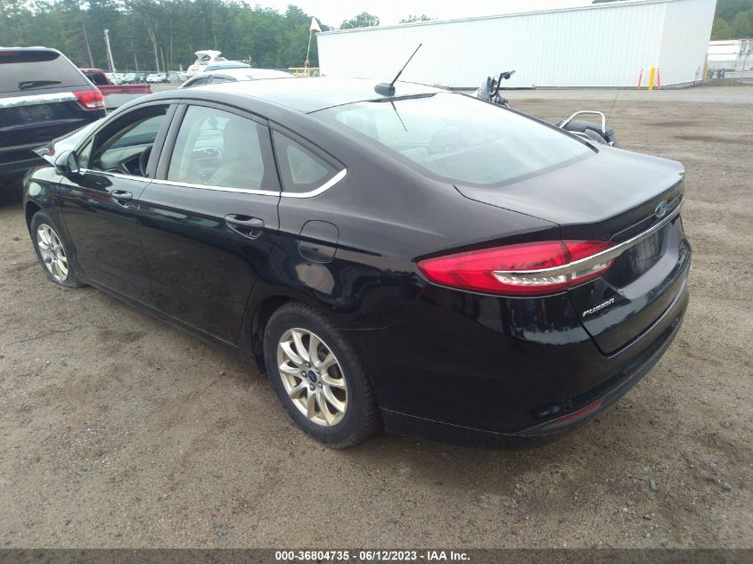 2017 FORD FUSION S - 3FA6P0G71HR163492