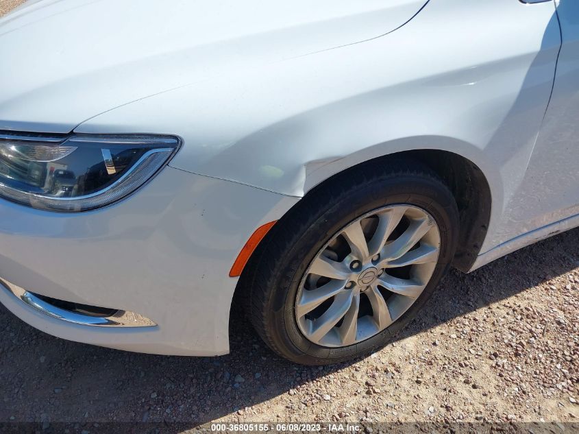 2015 CHRYSLER 200 C - 1C3CCCCB6FN571804