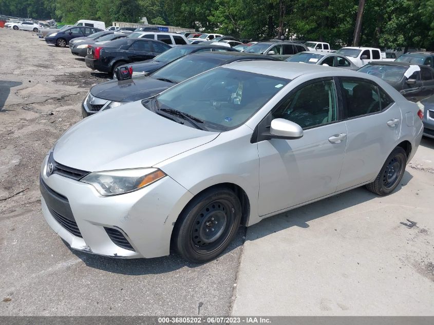 2016 TOYOTA COROLLA L/LE/S/S PLUS/LE PLUS - 2T1BURHE3GC490919