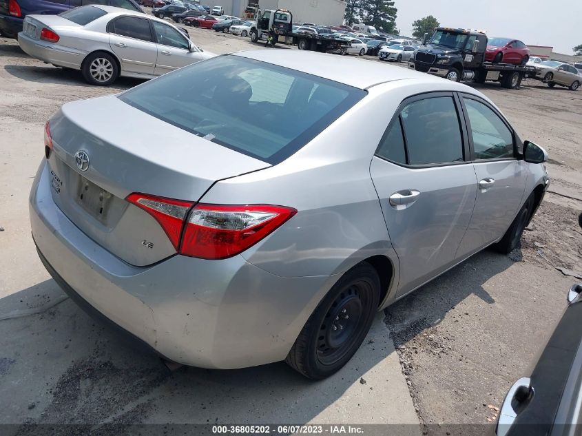 2016 TOYOTA COROLLA L/LE/S/S PLUS/LE PLUS - 2T1BURHE3GC490919