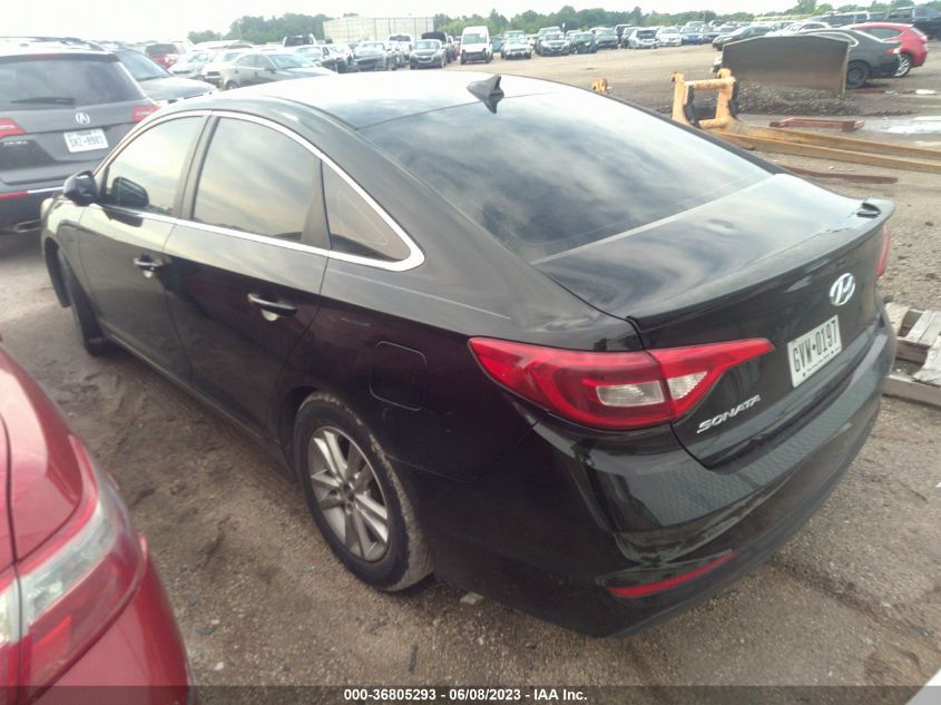 2016 HYUNDAI SONATA 2.4L SE - 5NPE24AF5GH272681