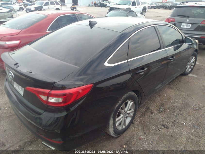 2016 HYUNDAI SONATA 2.4L SE - 5NPE24AF5GH272681