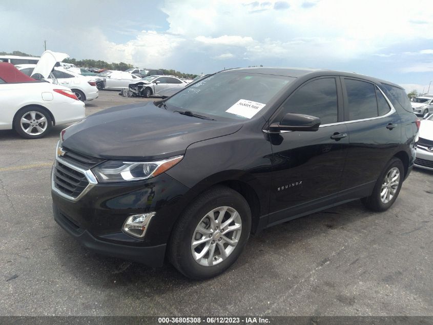 2021 CHEVROLET EQUINOX LT - 2GNAXJEV4M6136629