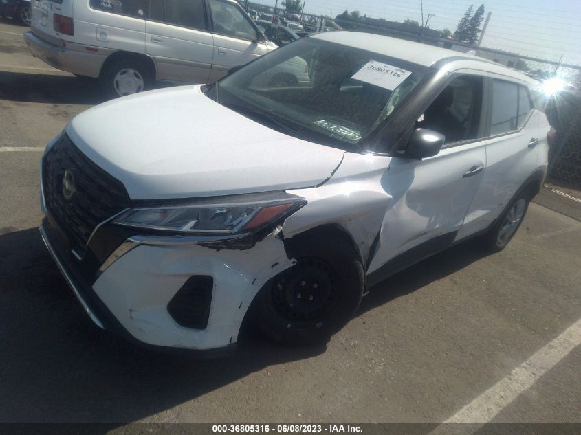 2022 NISSAN KICKS S - 3N1CP5BV2NL511317