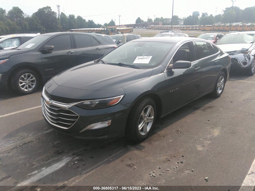 VIN 1G1ZC5ST4KF168915 2019 CHEVROLET MALIBU LS
