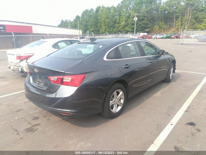 VIN 1G1ZC5ST4KF168915 2019 CHEVROLET MALIBU LS