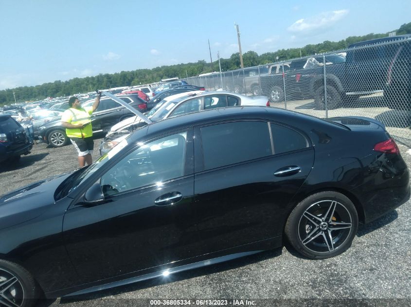 2022 MERCEDES-BENZ C-CLASS C 300 - W1KAF4HB1NR057414