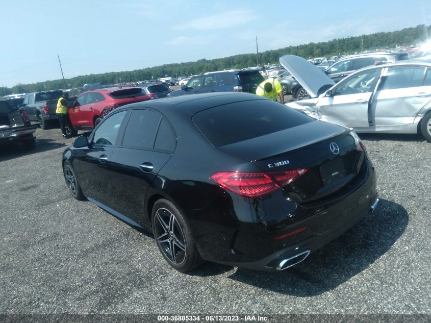 2022 MERCEDES-BENZ C-CLASS C 300 - W1KAF4HB1NR057414