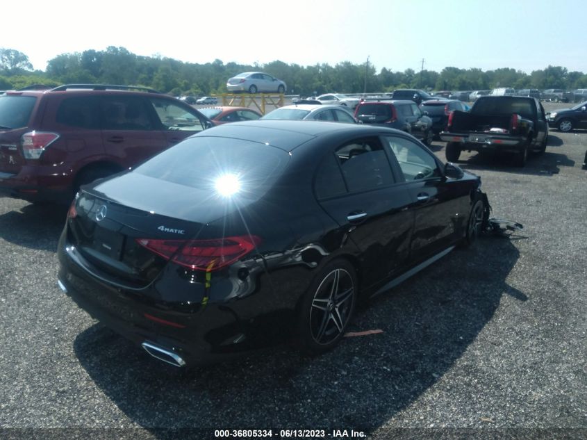 2022 MERCEDES-BENZ C-CLASS C 300 - W1KAF4HB1NR057414