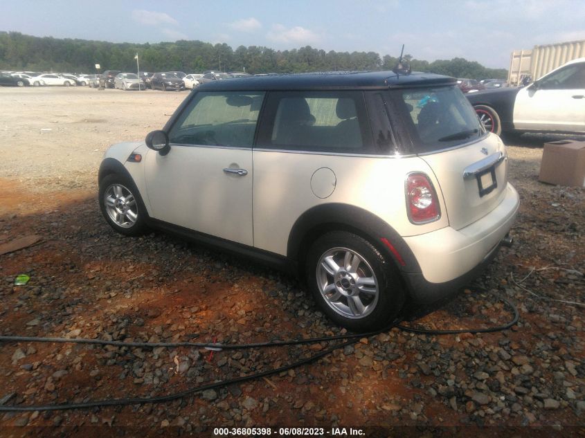 2013 MINI COOPER HARDTOP - WMWSU3C5XDT684983