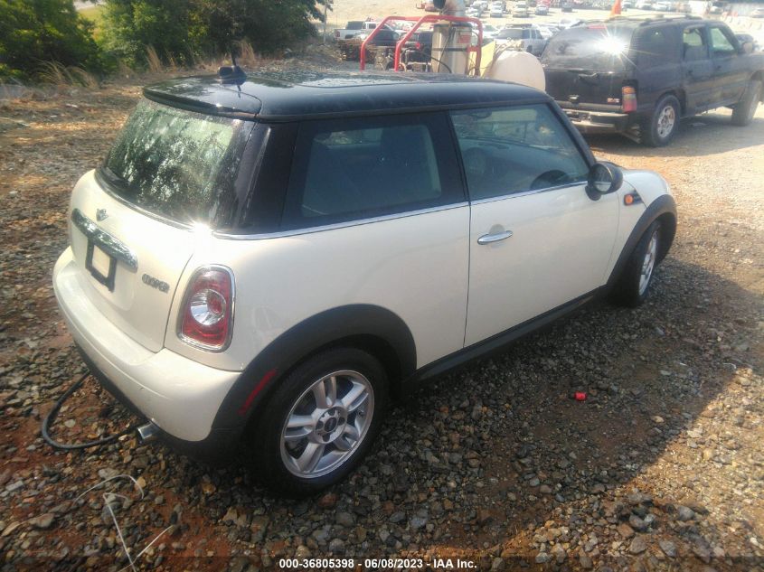 2013 MINI COOPER HARDTOP - WMWSU3C5XDT684983