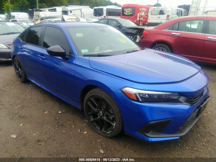 2022 HONDA CIVIC SEDAN SPORT - 2HGFE2F53NH599975
