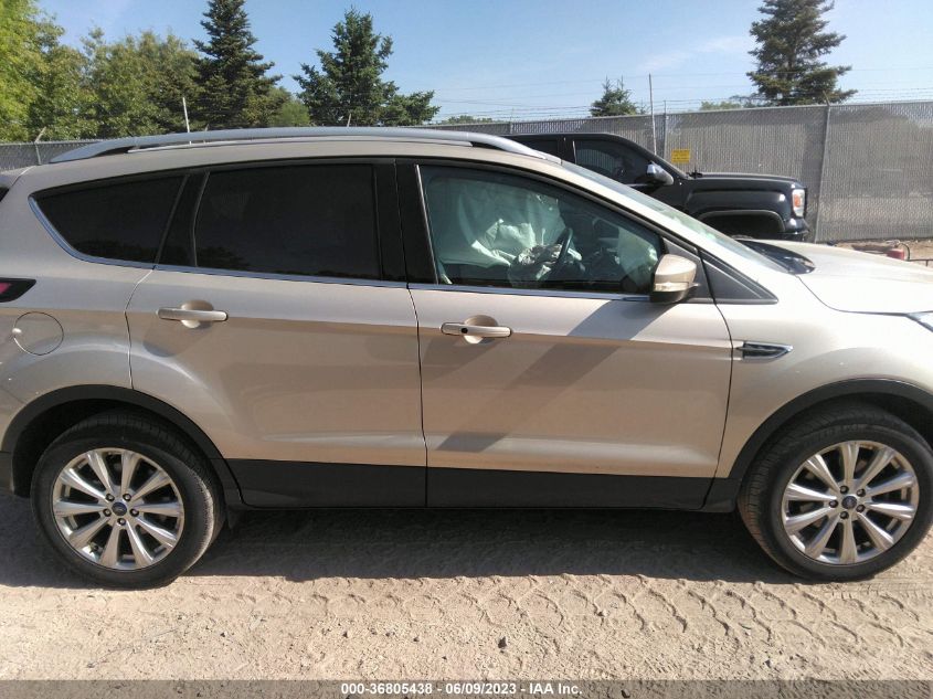 2017 FORD ESCAPE TITANIUM - 1FMCU9JD1HUC21436