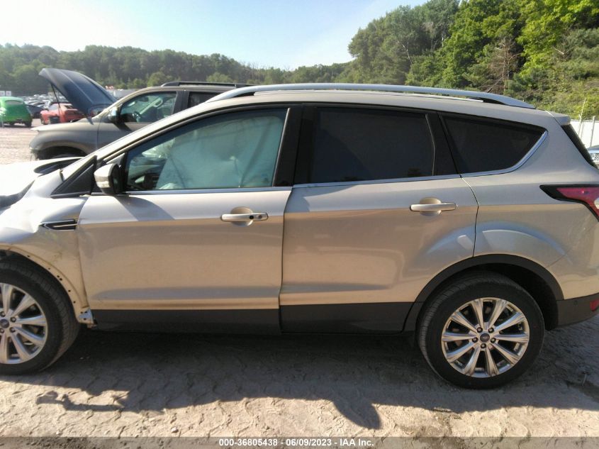 2017 FORD ESCAPE TITANIUM - 1FMCU9JD1HUC21436