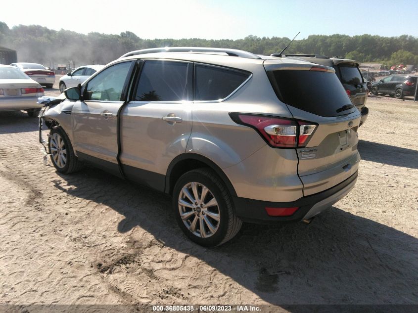 2017 FORD ESCAPE TITANIUM - 1FMCU9JD1HUC21436