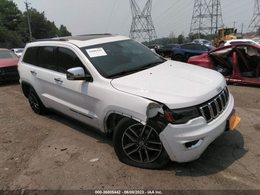 2017 JEEP GRAND CHEROKEE LIMITED - 1C4RJFBG0HC855616