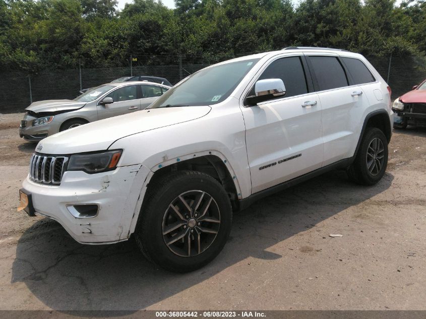 2017 JEEP GRAND CHEROKEE LIMITED - 1C4RJFBG0HC855616