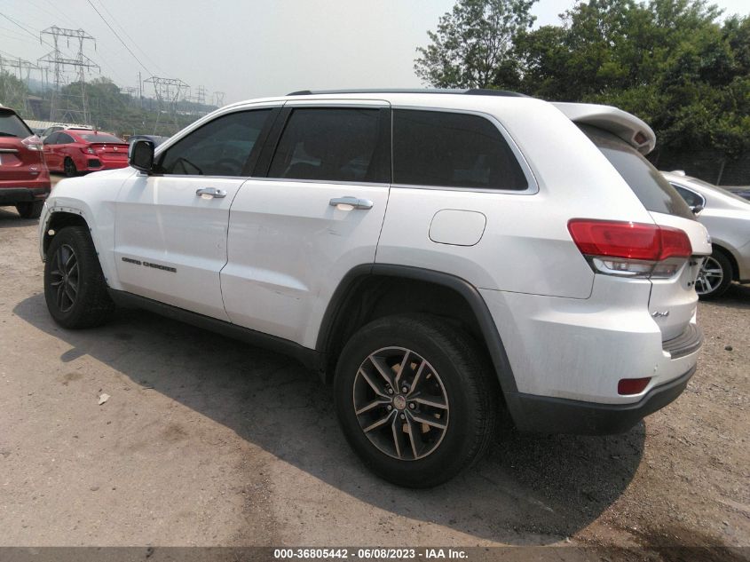 2017 JEEP GRAND CHEROKEE LIMITED - 1C4RJFBG0HC855616