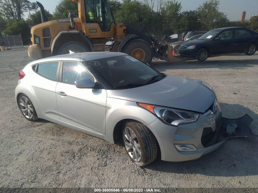 2017 HYUNDAI VELOSTER - KMHTC6AD2HU305072