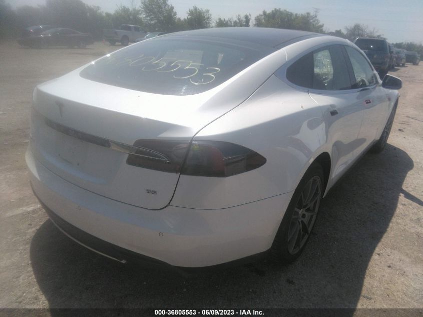 2014 TESLA MODEL S 60 KWH BATTERY/P85 - 5YJSA1H17EFP32983