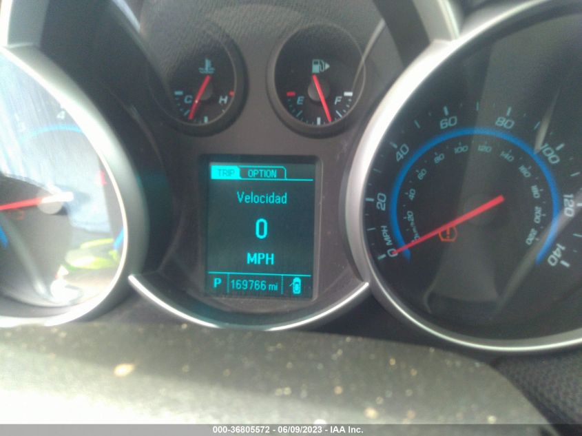 2015 CHEVROLET CRUZE LT - 1G1PE5SB3F7179610