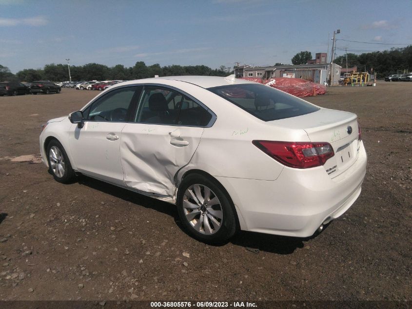 2016 SUBARU LEGACY 2.5I PREMIUM - 4S3BNAF68G3039780