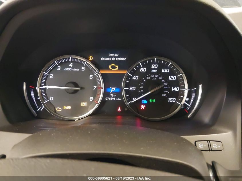 2017 ACURA MDX W/ADVANCE PKG - 5FRYD4H84HB032552