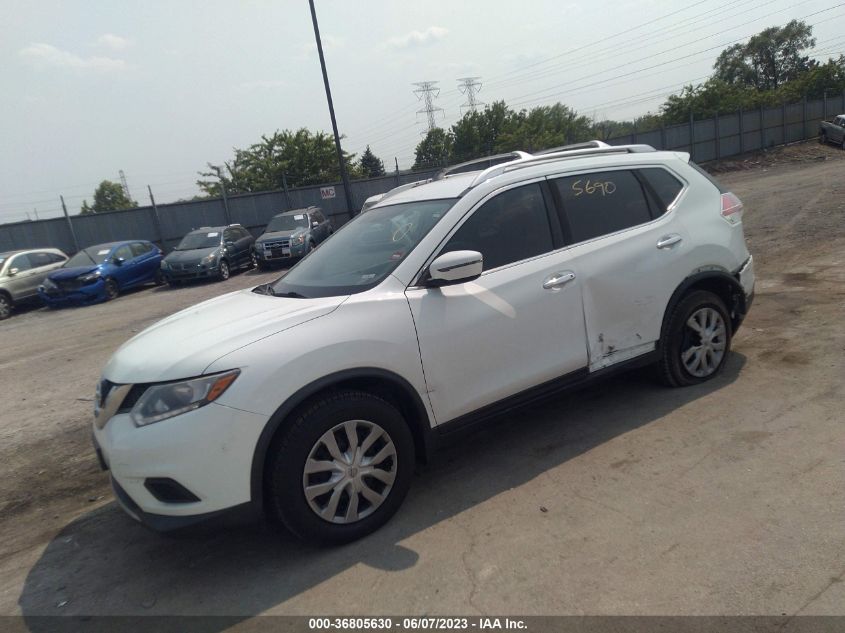 2016 NISSAN ROGUE S - KNMAT2MV7GP667632