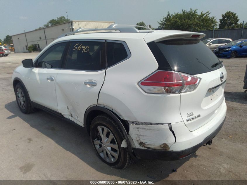 2016 NISSAN ROGUE S - KNMAT2MV7GP667632