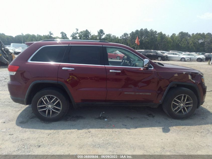 2017 JEEP GRAND CHEROKEE LIMITED - 1C4RJFBG5HC604915