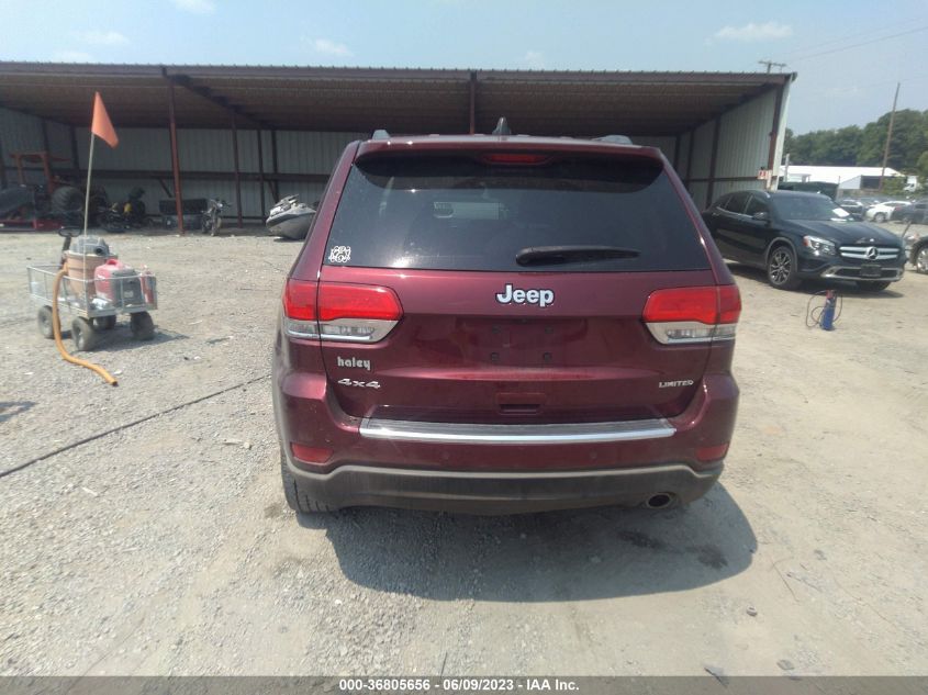 2017 JEEP GRAND CHEROKEE LIMITED - 1C4RJFBG5HC604915