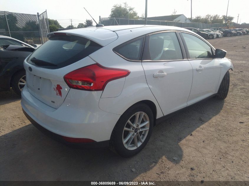 2018 FORD FOCUS SE - 1FADP3K25JL206367