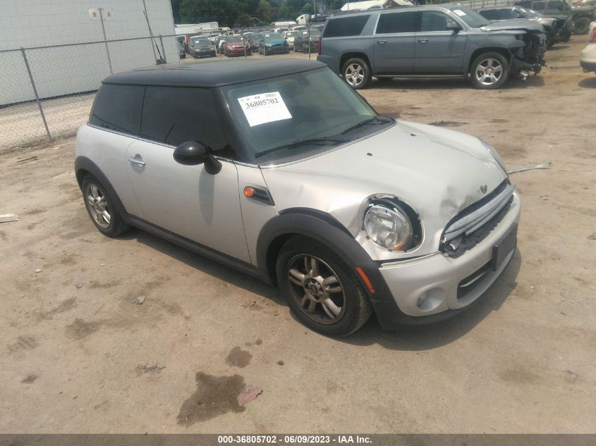 2013 MINI COOPER HARDTOP - WMWSU3C59DT548926
