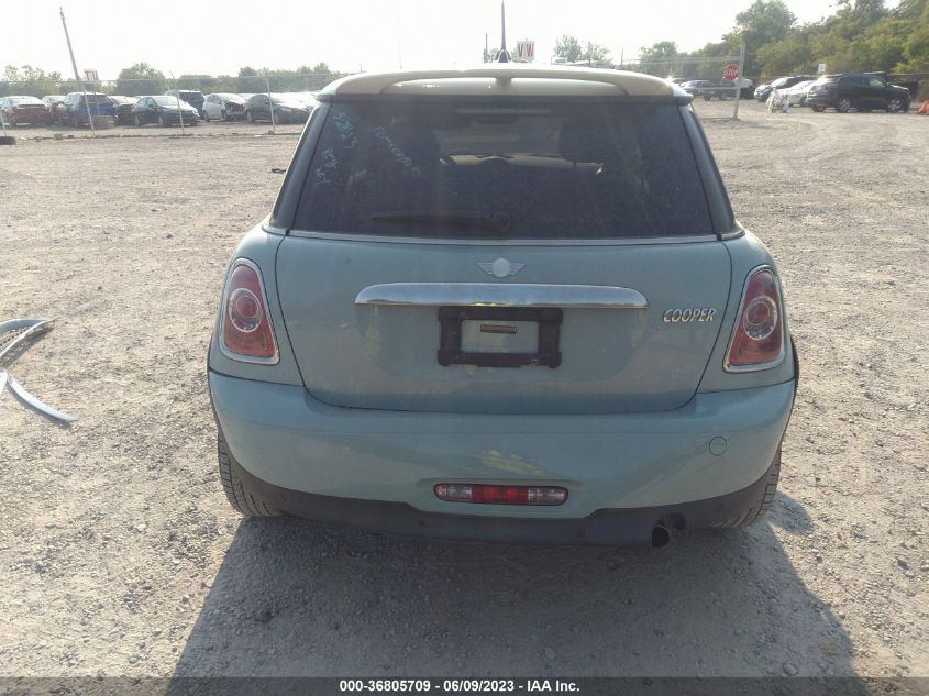 2013 MINI COOPER HARDTOP - WMWSU3C59DT679242