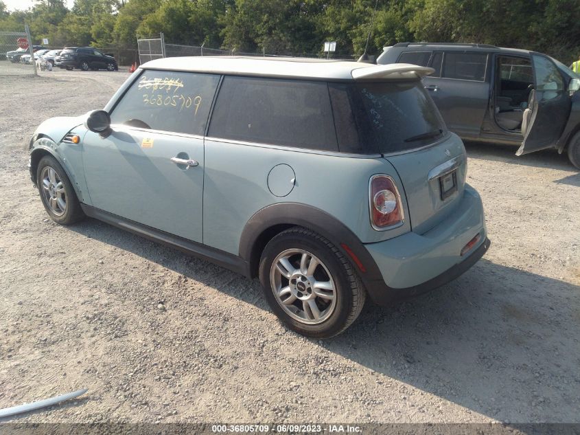 2013 MINI COOPER HARDTOP - WMWSU3C59DT679242