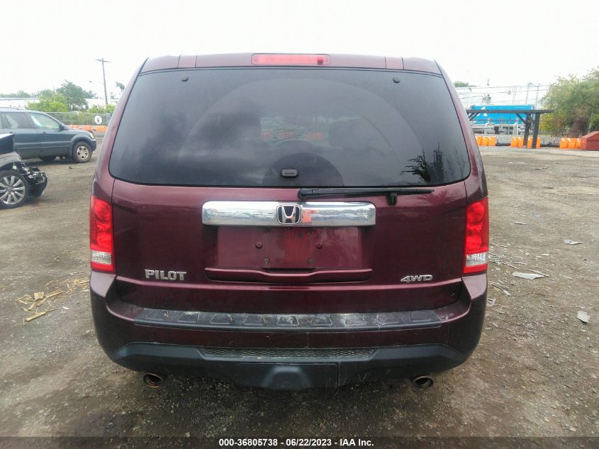 2015 HONDA PILOT EX-L - 5FNYF4H52FB033018