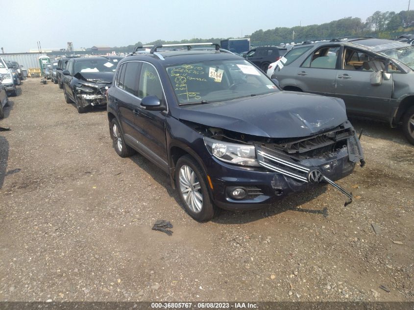 2014 VOLKSWAGEN TIGUAN SEL - WVGBV3AX6EW619659