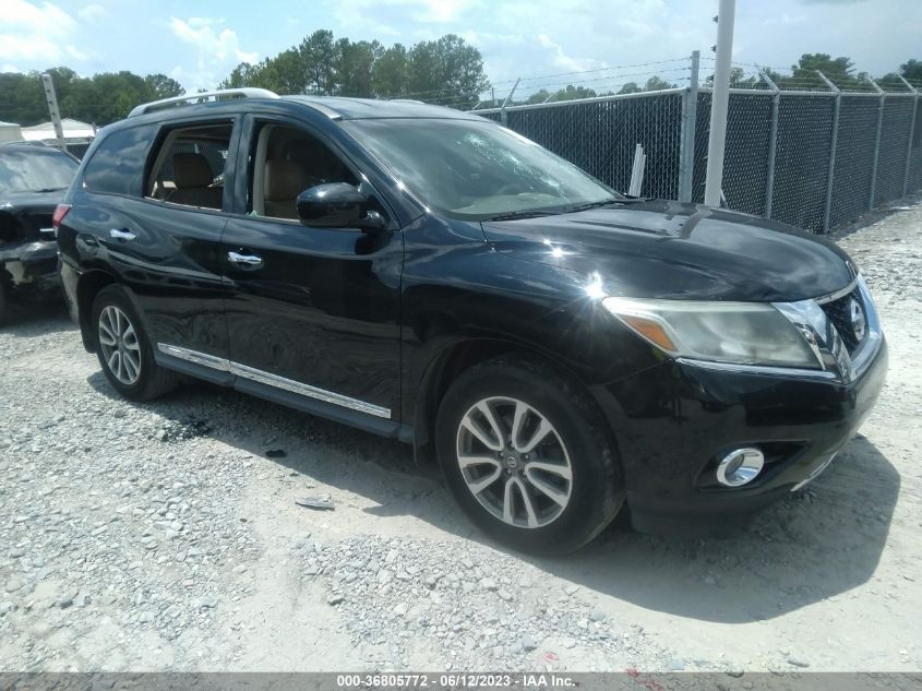 2013 NISSAN PATHFINDER SL - 5N1AR2MN8DC623815