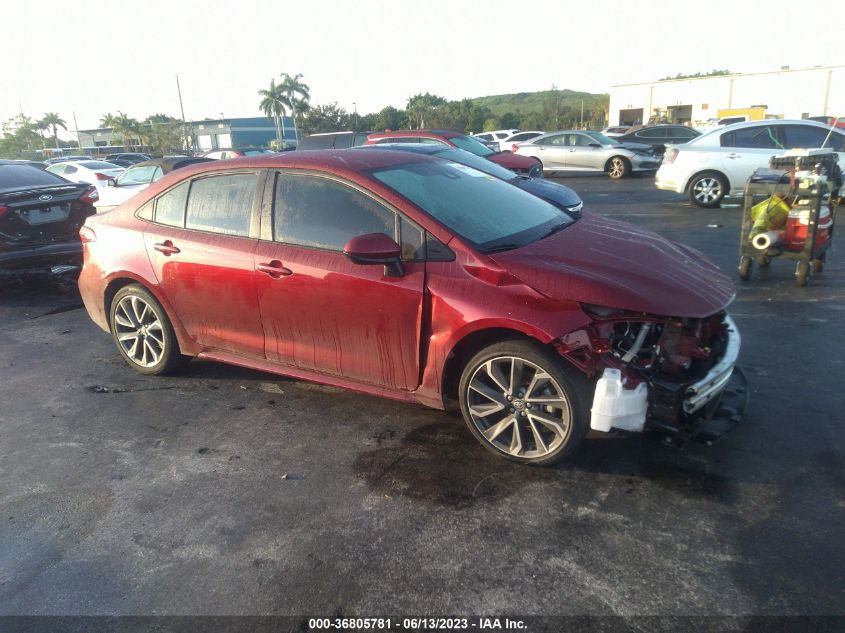 2022 TOYOTA COROLLA LE - 5YFEPMAE2NP374898