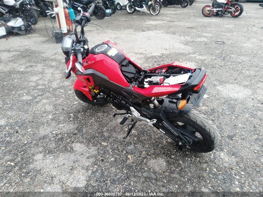 2018 HONDA GROM - MLHJC7517J5001573