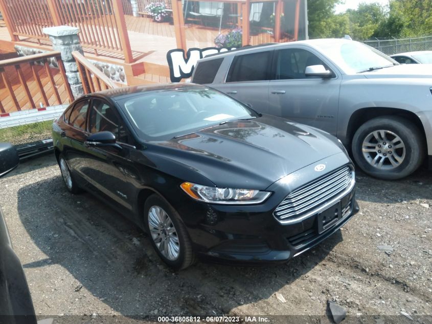 2014 FORD FUSION SE HYBRID - 3FA6P0LU3ER214837