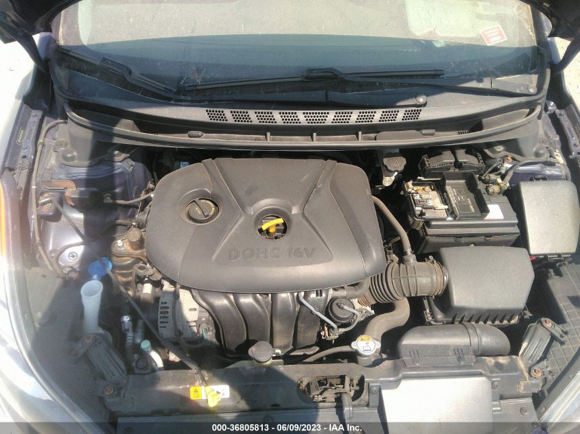 2013 HYUNDAI ELANTRA GLS - 5NPDH4AE8DH408508