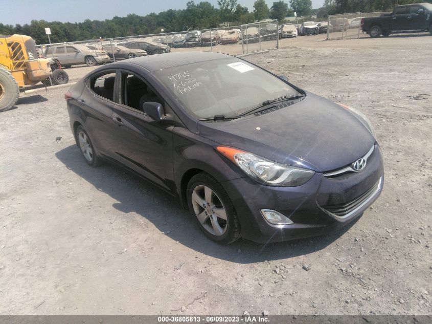 2013 HYUNDAI ELANTRA GLS - 5NPDH4AE8DH408508