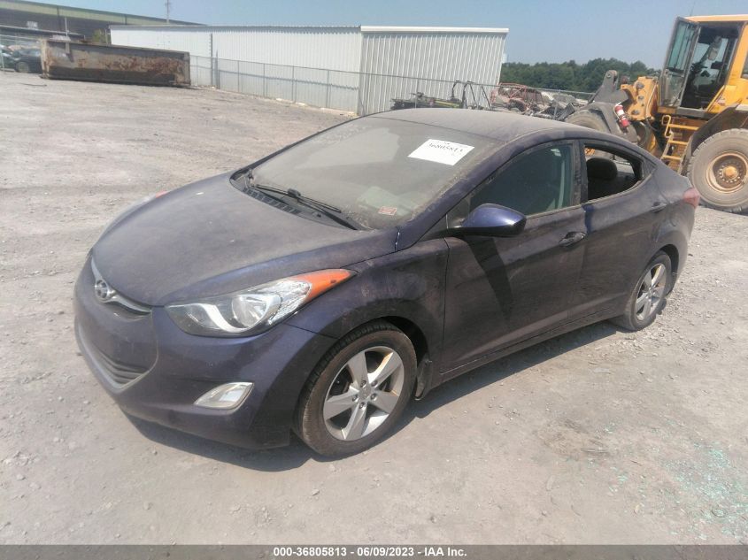2013 HYUNDAI ELANTRA GLS - 5NPDH4AE8DH408508
