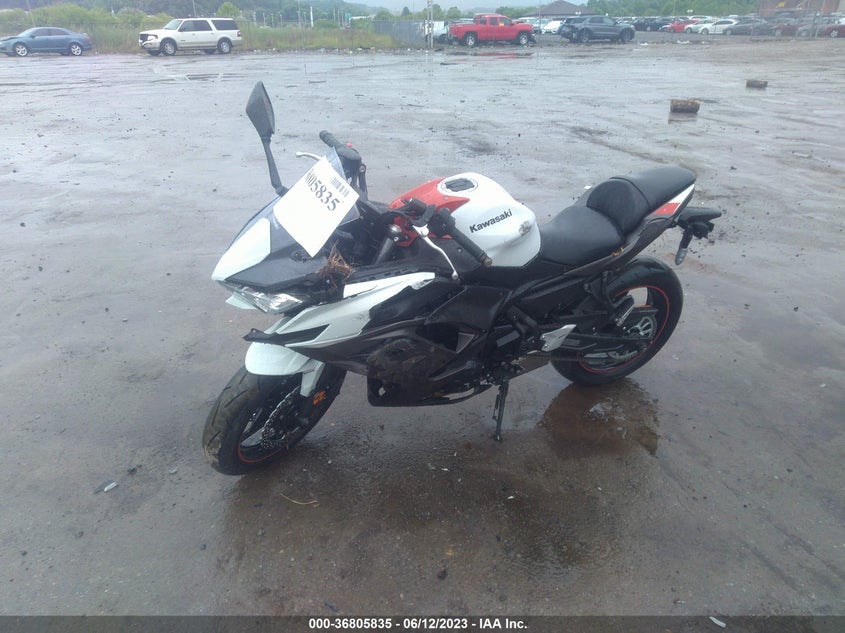 VIN ML5EXER19PDA85284 2023 KAWASAKI EX650 R