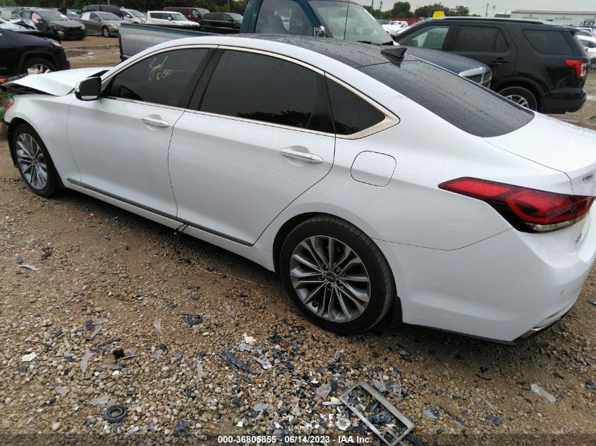 2017 GENESIS G80 PREMIUM/ULTIMATE - KMHGN4JE7HU209544